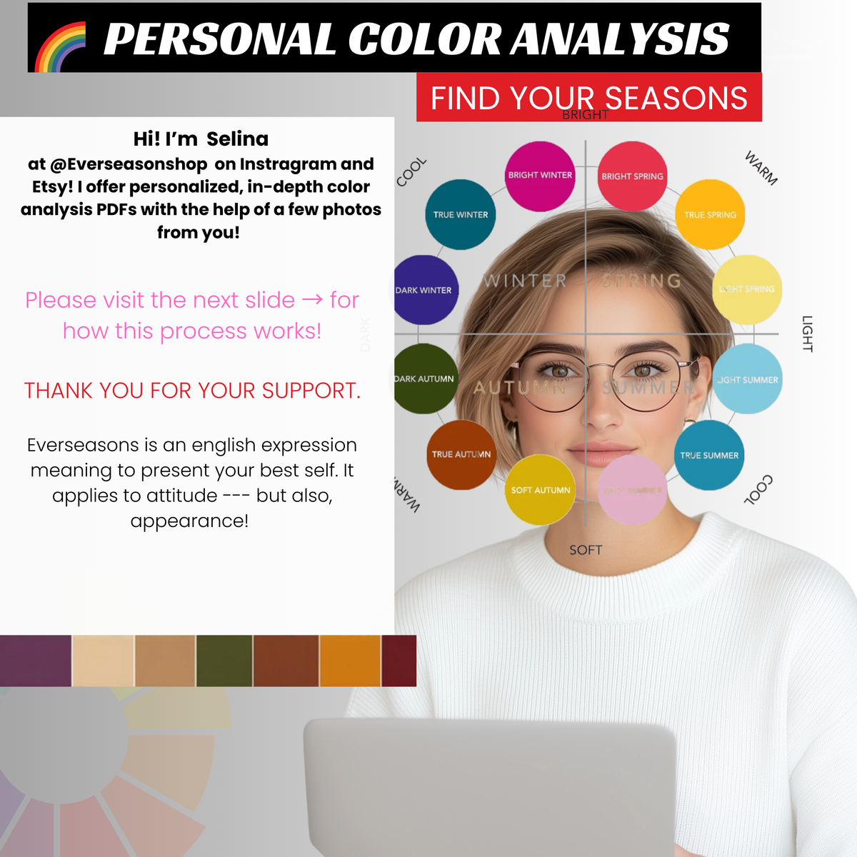 Color Analysis: Discover Your Season with a Personalized PDF Guide